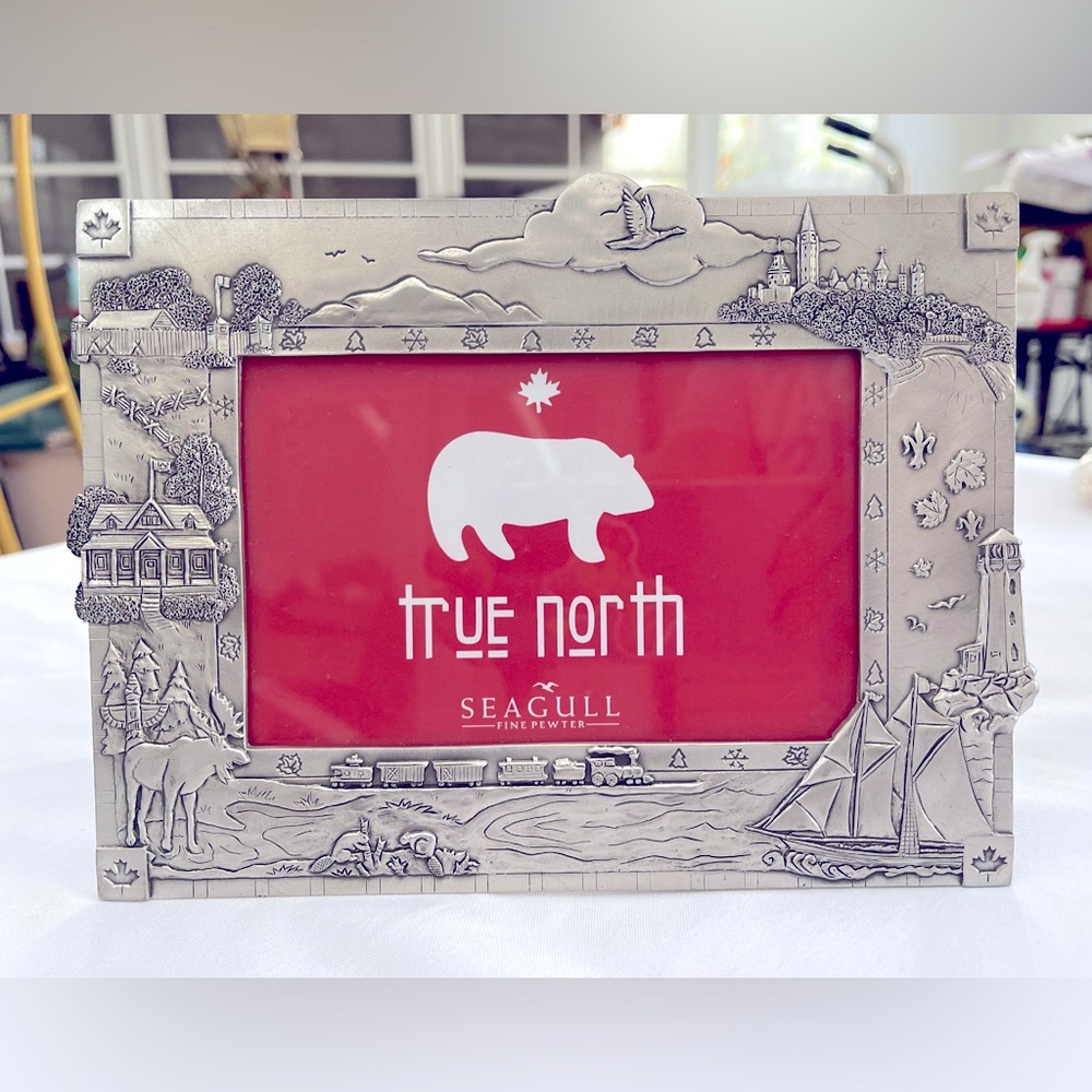 True North Seagull pewter frame